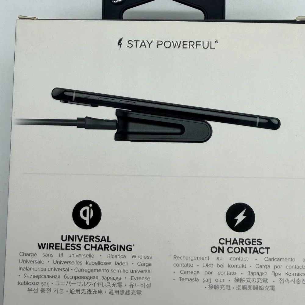 Mophie Charge Stream Pad Mini Wireless Charging Pad 5-watts With Micro USB Cable